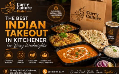 Indian takeout in Kitchener