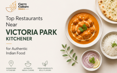 Indian restaurant near Victoria Park Kitchener